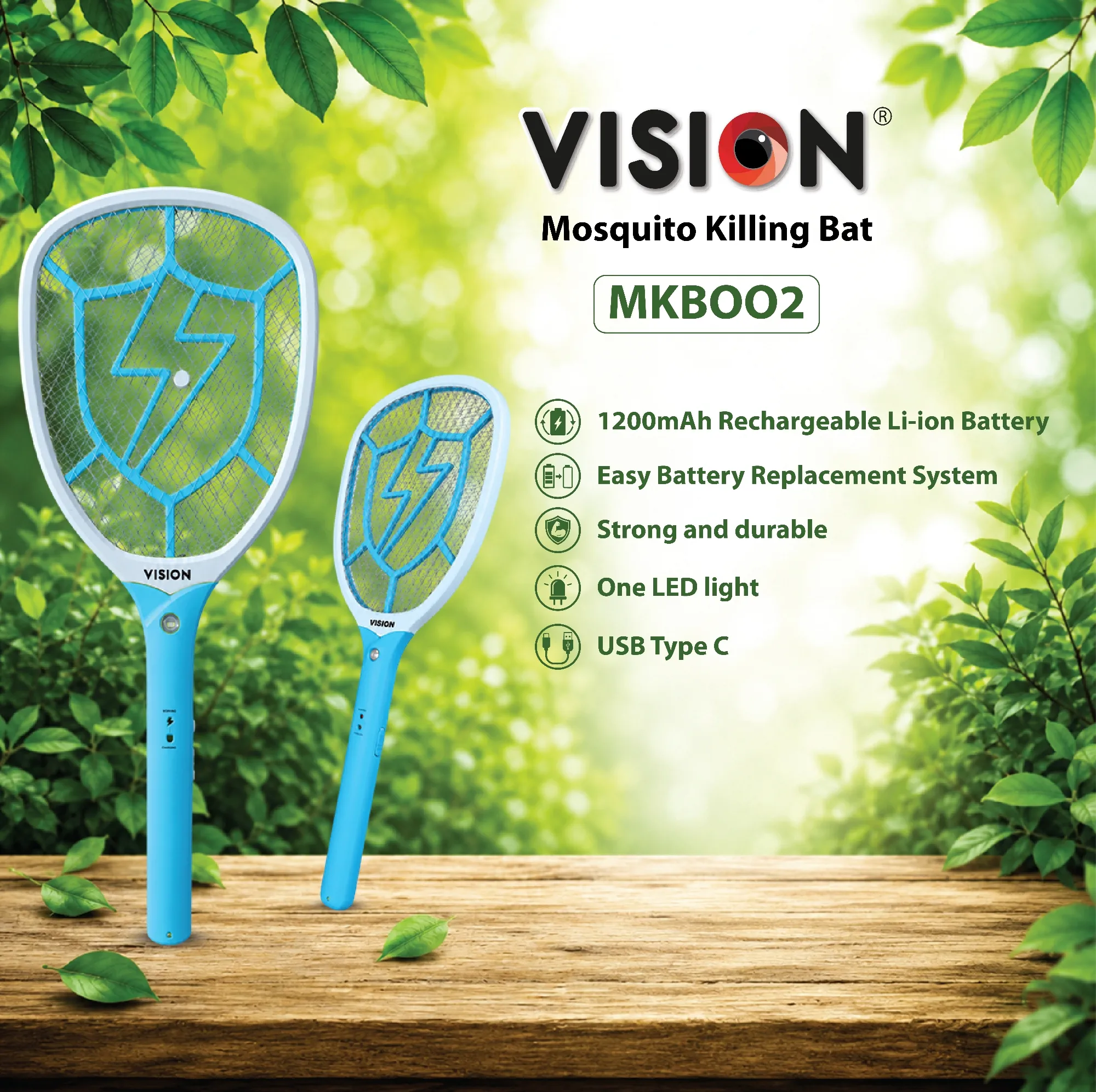 VISION Mosquito Killing Bat MKB-002 - Image 3