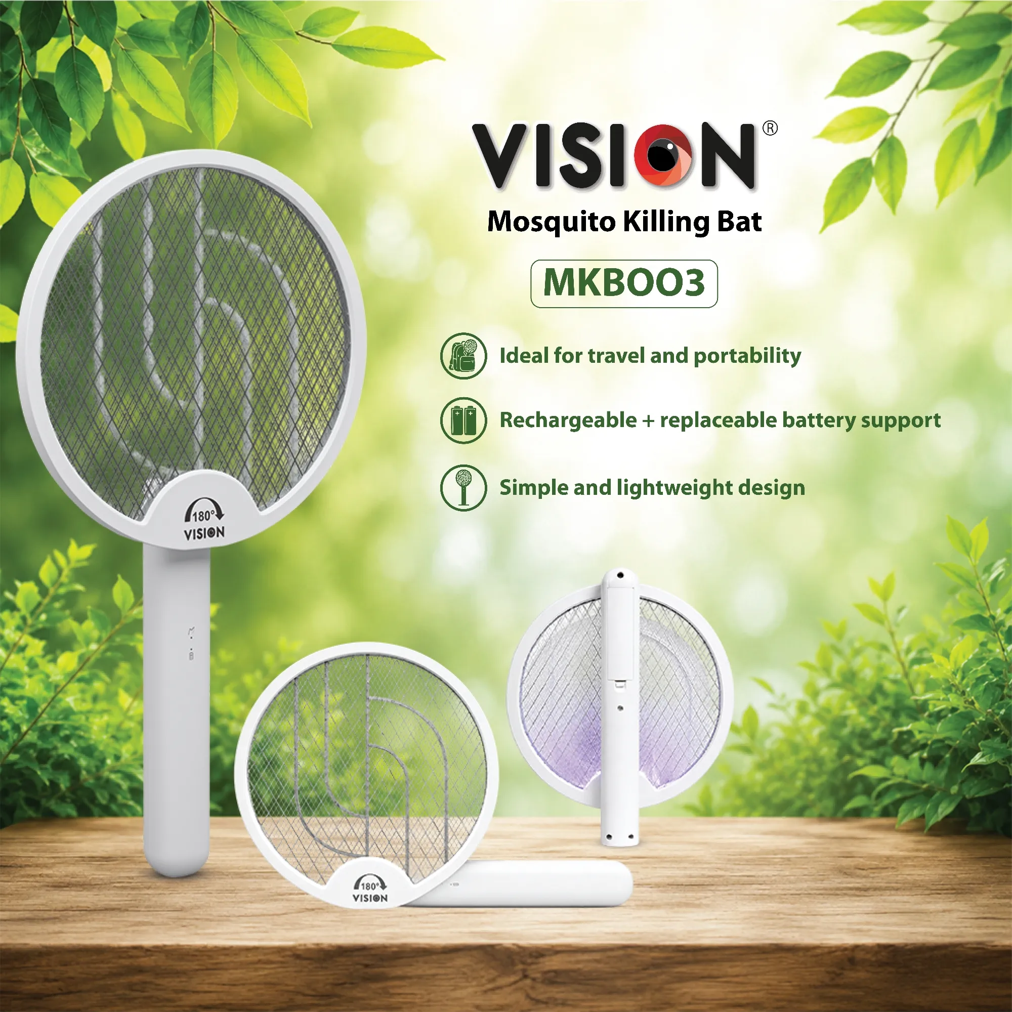 VISION Mosquito Killing Bat MKB-003 - Image 2