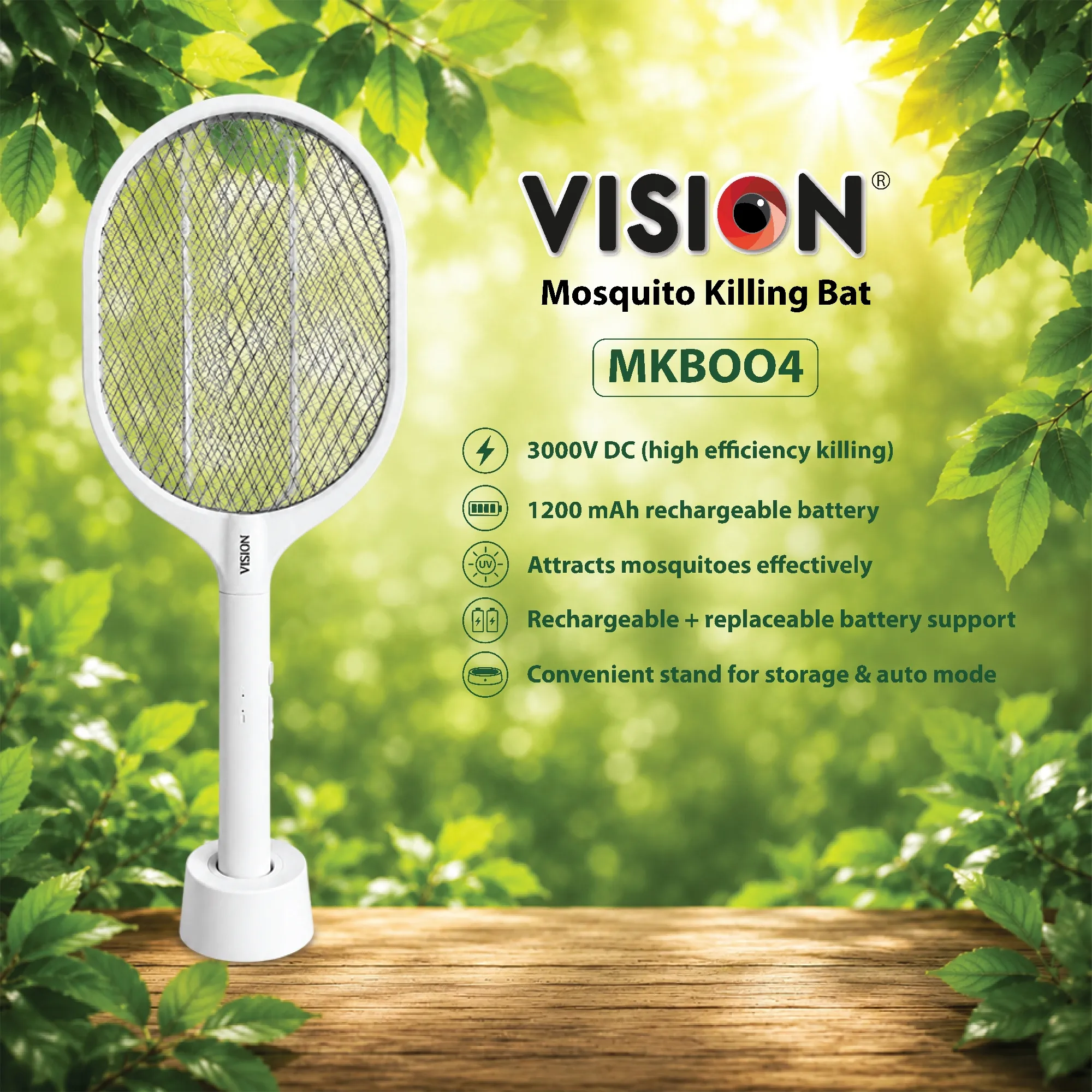 VISION Mosquito Killing Bat MKB-004 - Image 2
