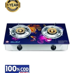 RFL Double Glass Gas Stove Bluebell (Cylinder gas)