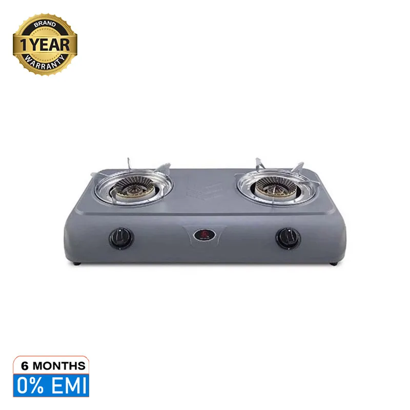 RFL Double Teflon Coating Auto Gas Stove 2-06 TRB (Cylinder Gas)