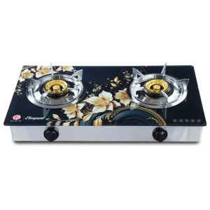 RFL Double Glass Gas Stove Elegant (Line Gas
