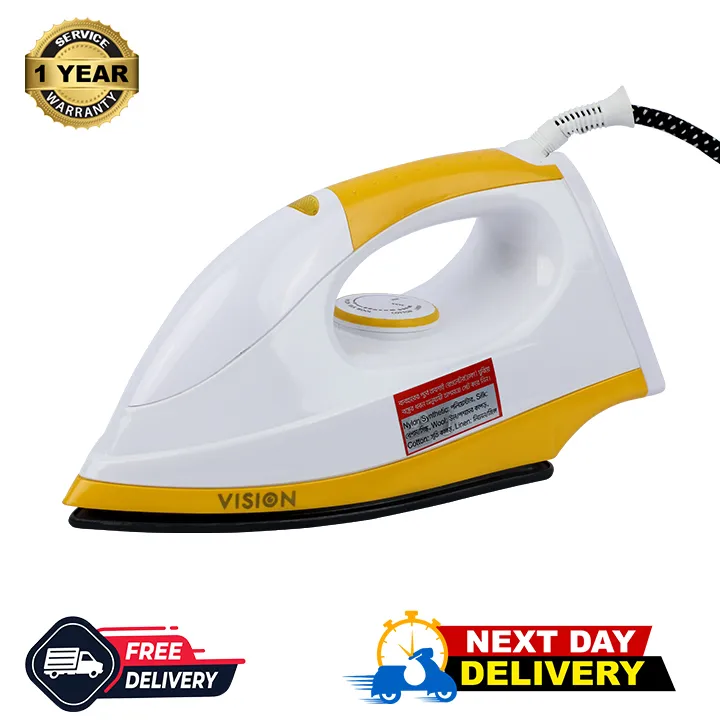 VISION Electronic Iron VIS-YPF-633 Multi-Color - Image 3