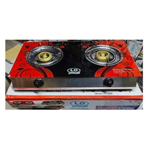 LG Gas Stove Glass Double Fixed Burnar
