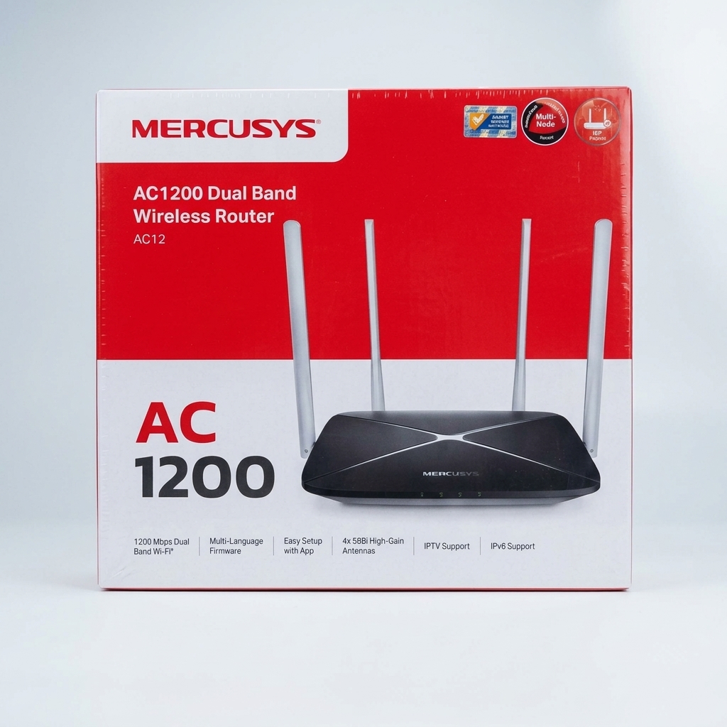 Mercusys AC12 AC1200 Dual Band WiFi Router