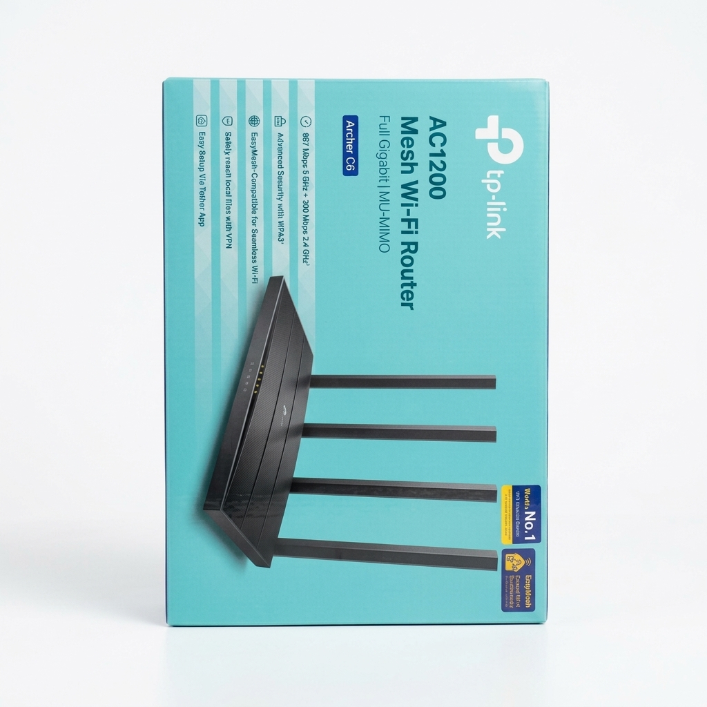AC1200 Wireless MU-MIMO Archer C6 Gigabit Router - Image 3