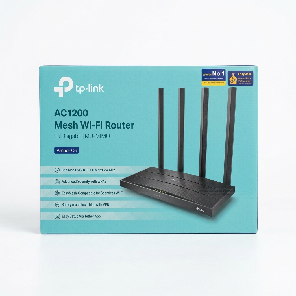 AC1200 Wireless MU-MIMO Archer C6 Gigabit Router