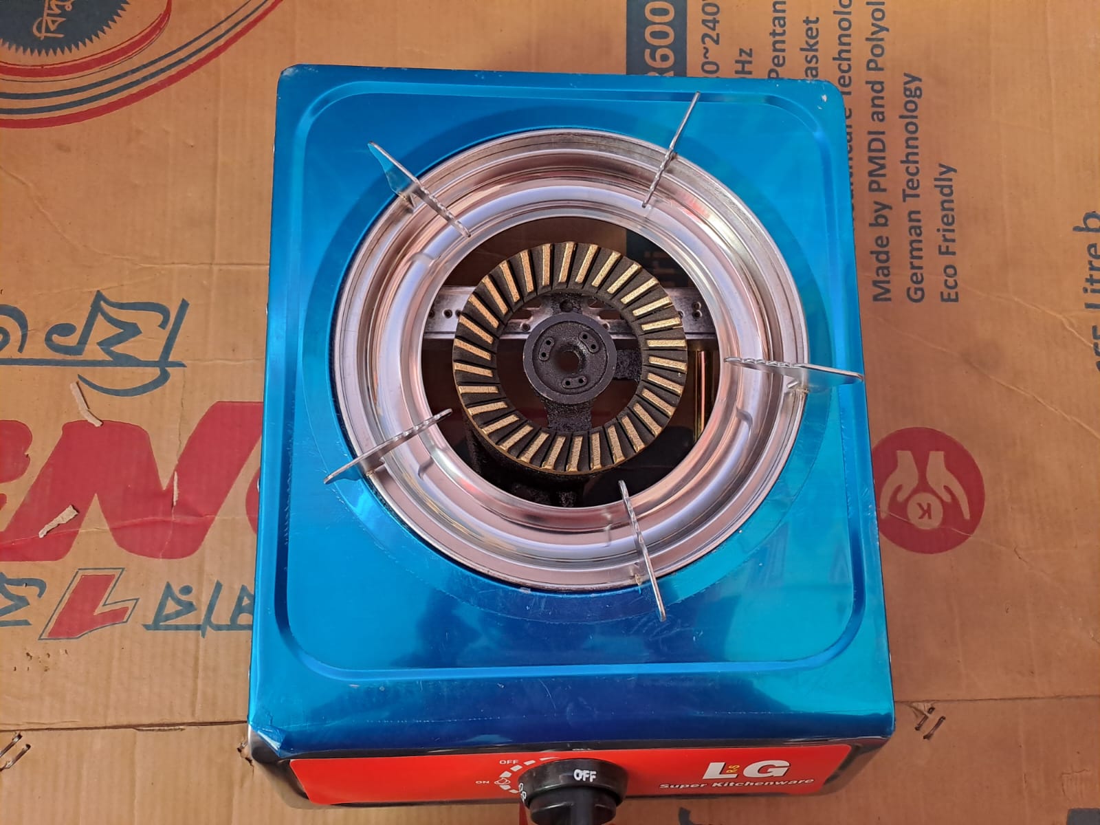 LG Stainless Steel Gas Stove Single