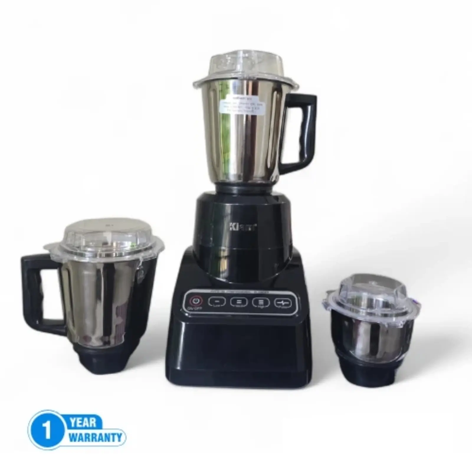 Kiam Stylo 1500W Mixer Grinder with 3 Jars - Image 2